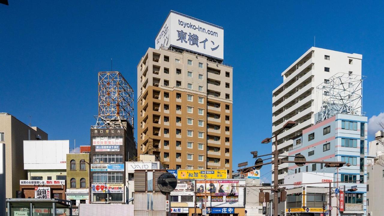 Toyoko Inn Okayama Eki Nishi Guchi Hiroba Екстериор снимка